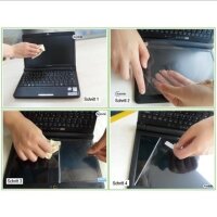 Displayschutzfolie f&uuml;r Laptop 15,4 Zoll [332 x 208 mm] 16:10 mit Anti-Reflektionsschutz